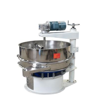 China Strong Binding Food Processing Circular Vibrating Screen Sieve With Scraper for sale