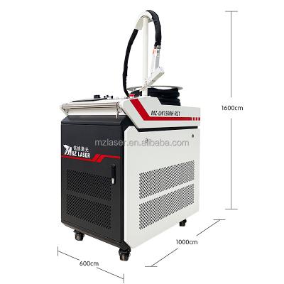 China Factory Automatic Conductor 1500W Fiber Handheld Wire Laser Welding Machine For Sale for sale