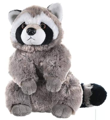 China Lovely Cuddly Plush Toy Raccoon Plush Pillow Gifts Lovely Soft Stuffed Animal Raccoon for Kids for sale