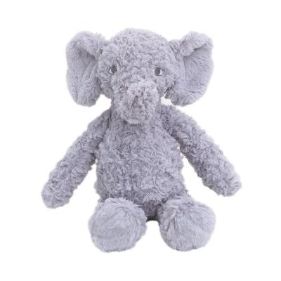 China Soft Elephant Toys Factory Custom Stuffed Gray Elephant Plush Toy Wholesale With Big Ears for sale