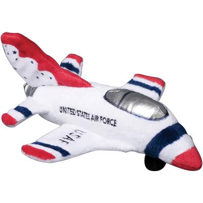 China Educational Plush Custom Design Airplane Plush Stuffed Toys For Kids Birthday Gifts for sale