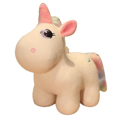 China Hot Sale Custom Cute Stuffed Plush Toy Unicorn With Big Eyes Plush Toy For Babies Kids for sale