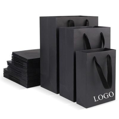 China Custom Made High Grade Recyclable and in Your Own Logo Shopping Paper Bag for sale