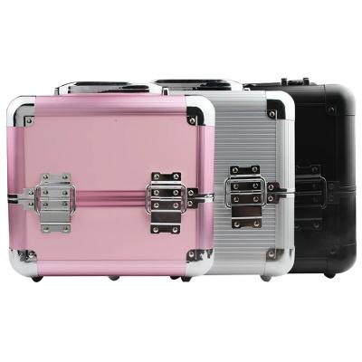 China Universal Make Up Case Cosmetic Case Aluminum Case Makeupcase for sale