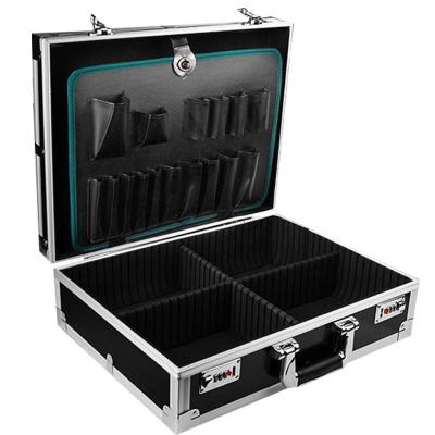 China Universal packing box fashion suitcase aluminum flight case for tools, trolley case for nail beauty factory in china for sale