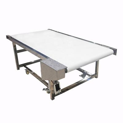 China New Product China Manufacturer 304 Stainless Steel Frame Heat Resistant Industrial White PU Food Conveyor Belt for sale