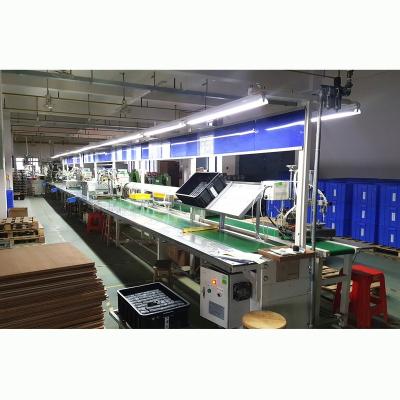 China Professional Customization Phone Transport TV Modular PVC Conveyor Belt Production Line With Assembly Line Table for sale