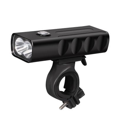 China Waterproof Rechargeable Bicycle Light 1000LM 2*T6 USB IPX5 Front Light 100*40*25MM for sale