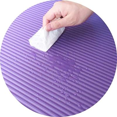 China Waterproof Non-Slip Multipurpose Yoga Mat NBR Mat Pilates Gym Sports Exercise Pads For Beginner Fitness Environmental Gym Mats Tool for sale