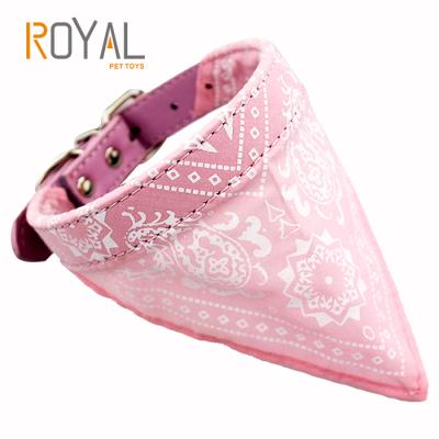 China 100% Sustainable Cotton Triangle Pet Clothes Cooling OEM Dog Bandana for sale