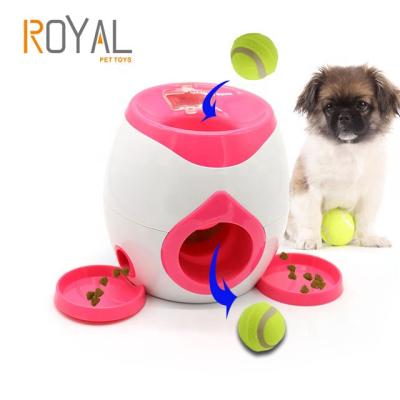 China Factory Directly Viable Reward Machine Dog Ball Automatic Ball Launcher Interactive Dog Toy for sale