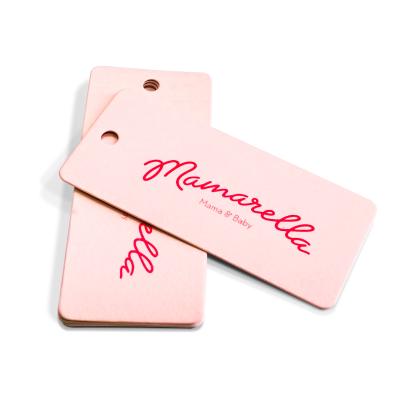 China Other Custom Clothing Hanging Tag Logos Label Printing Clothing Hanging Tag for sale