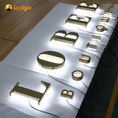 China Buildings Factory Supplier Waterproof Led Light Sign Led Letters Light Up Sign for sale