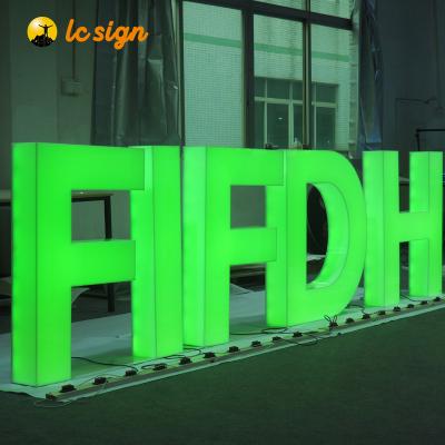 China Online shopping stores 3d led diy cheap led letter sign outdoor sign board material channel letter sign for sale