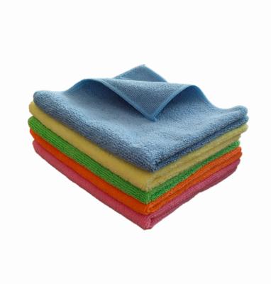 China Sustainable Wholesale Microfiber Cleaning Cloth Microfiber Eco-friendly Super Soft Kitchen Towel for sale