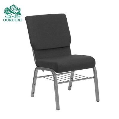 China Stackable Used Padded Hotel Chair Church Chairs For Sale for sale