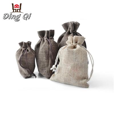 China Fashionable Small Cotton Drawstring Canvas Dust Bag for sale