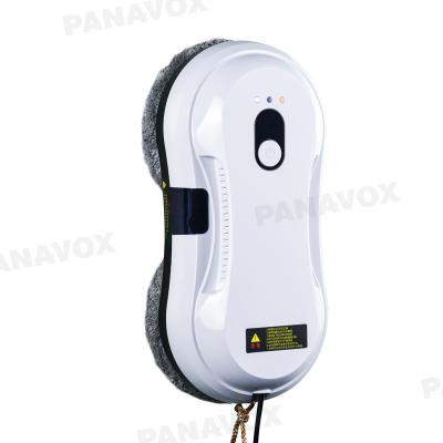 China White 80 Watt Window Cleaner Robot 295mm Vacuuming Magnetic Window Cleaning Robot for sale