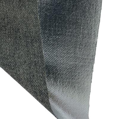 China Flame Retardant Para Aramid Heat Resistant Aramid Aluminized Fabric Oxidized Pan Blend Fabric for sale