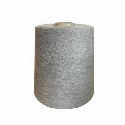 China Flame Retardant Gray Antistatic Cotton Blend Yarn Modacrylic Carbon Blended Yarn Steel Conductive Yarn For Knit for sale