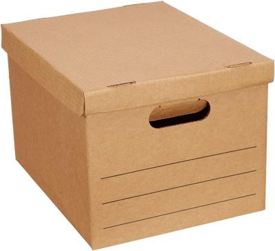 China Household Products Moving Boxes With Lid And Handles Corrugated Case Of Paper Packaging Products Can Be Customized for sale