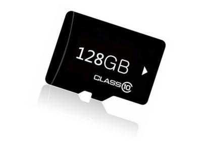 China PayPal Accepted Micro SD Card 128GB Class 10 Passed H2testW With ABS Plastic for sale