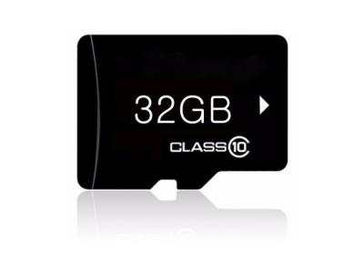 China Customized Logo 32 GB Phone Micro SD Card Class 10 1g With 10MB / S Write / Read Speed for sale