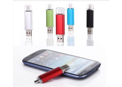 China Vara colorida Android USB OTG 68 * 17 * 8mm da memória de USB para o móbil/computador à venda