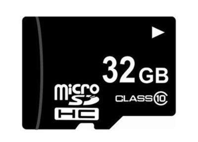 China Clase micro original 10, tarjeta de la tarjeta del microprocesador 32GB Sd de la marca de memoria micro del TF para el teléfono en venta