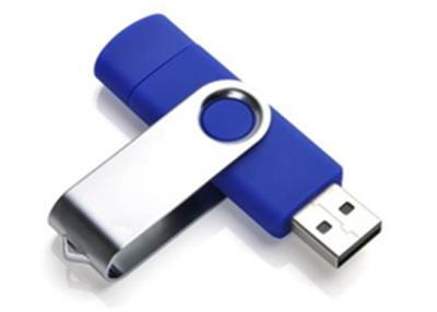 Cina Azionamento dell'istantaneo del Usb 2,0 USB OTG dello Smart Phone, PVC 16gb/disco della penna USB del metallo in vendita