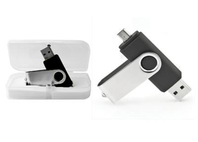 China Vário tipo movimentação de dupla finalidade do polegar de USB 3,0 da capacidade total da movimentação de USB OTG para a almofada à venda