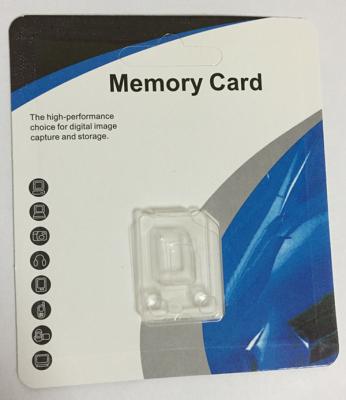 China paquete PP del bulto de la tarjeta de memoria 16GB/tamaño normal del material plástico con la muestra libre en venta