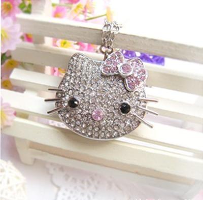 China Cartoon Crystal Custom Usb Drives HELLO KITTY The Avengers Personalised Usb Gift for sale