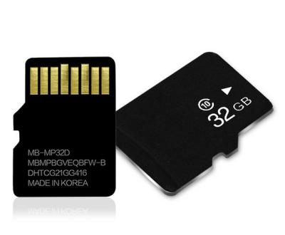 China Black 100% Full Capacity Memory Micro Sd Card Tf 32gb Abs Plastic Material for sale