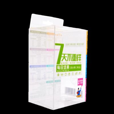 China Recyclable Custom High Quality Clear PET PVC Plastic Folding Box Plastic Packaging Boxes with Printing for sale