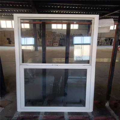 China Folding Gloss Triple Gloss Screen Easy Installation Thermal Broken Single Swing Hung Window With Sliding Screen for sale