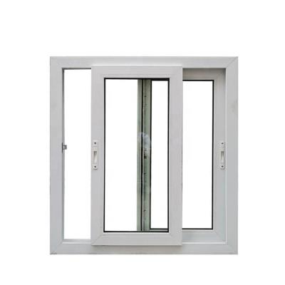 China 2021Year UPVC Windows Folding Screen PVC Sliding Windows For House Balcony With CE NFRC AS2047 Standard Safety Windows for sale