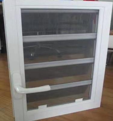 China Cheap Price UPVC Aluminum Screen Folding Glass Jalousie Windows For Hurricane for sale