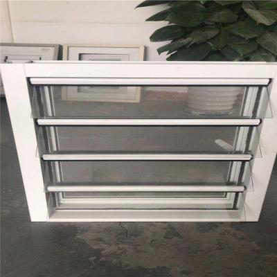 China Hot Sale Folding Jalousie Windows Aluminum Profile Frame Slat Blade Aluminum Glass Windowswith CE Approved Mosquito Screen Windows for sale