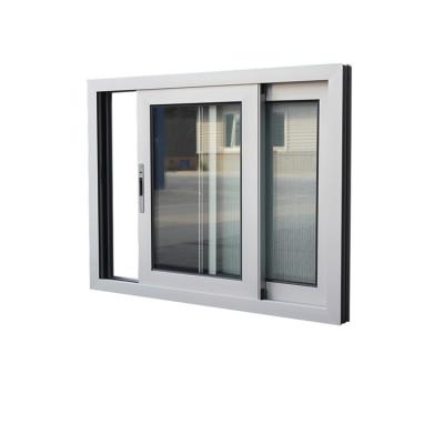 China Double Glazed Aluminum Sliding Aluminum Profile Folding Screen Window Windows Residential Thermal Break Windows for sale