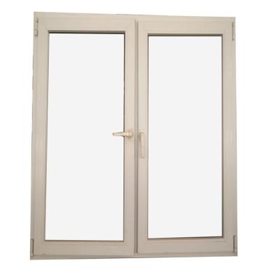 China Chinese Brand Top Handle Casement Black/White Aluminum Swing Lock Windows With Mosquito Net For Commercial Buildings for sale