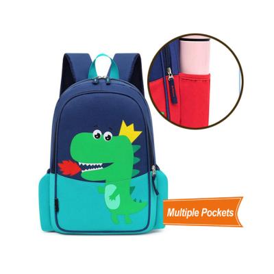 China Waterproof Childhood Chic Dinosaur Kids Backpack School Bags Lovely Kids Bag Package Kids Cross - Body Bag Wholesale For Boys Girls for sale