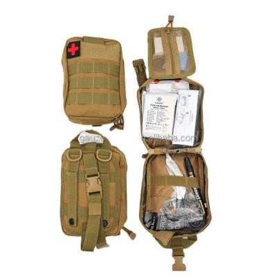 China Tactical Outdoor Emergency Kit SOS Kit Outdoor Activity Medical First Aid Easy To Carry Backpack Emergency Survival for sale