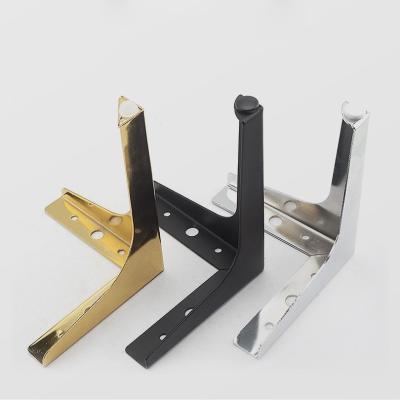 China Metal Sofa Corner Feet Furniture Hardware Fittings Chrome Furniture Leg For Sofa for sale