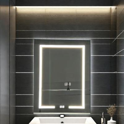 Cina Fabbrica all'ingrosso Elegante Armadio Doccia Grande Specchio Illuminato Bagno Smart LED Armadio Specchio Specchio In alluminio in vendita