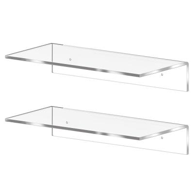 China Modern Wooden Wall Shelf for Home Decor in Elegant White Color for sale