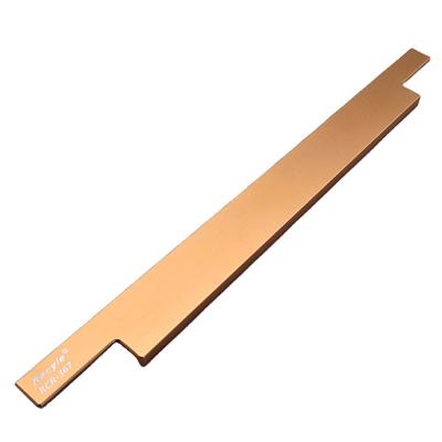 China Aluminium Pull Edge Kitchen Cabinet Zinc Alloy Handle for sale