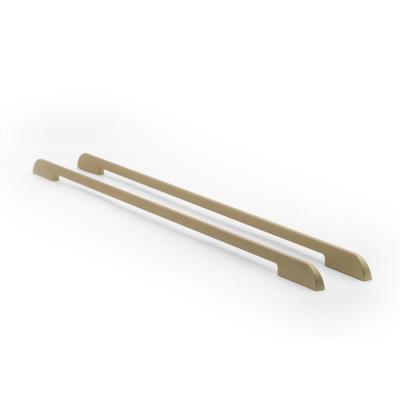 China M5 Screws Golden Aluminium Furniture Handles Custom Furniture Hardware 500mm for sale