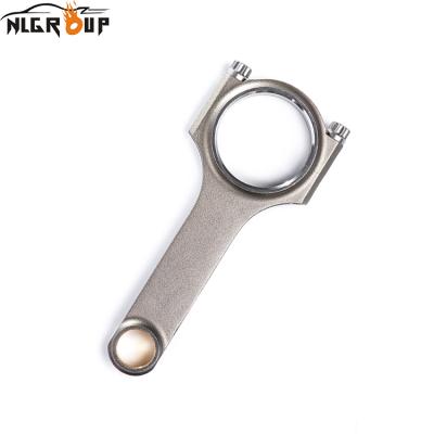 China H beam /A beam/I beam/AQ/IQ/X/HT beam packing forged 4340 conrod connecting rod for Nissan sentra b13 ga15de for sale