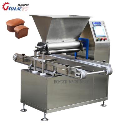 China Hochproduktivität Kuchen Depositor Kuchenfüllmaschine für Sponge Kuchen in der Bäckerei zu verkaufen